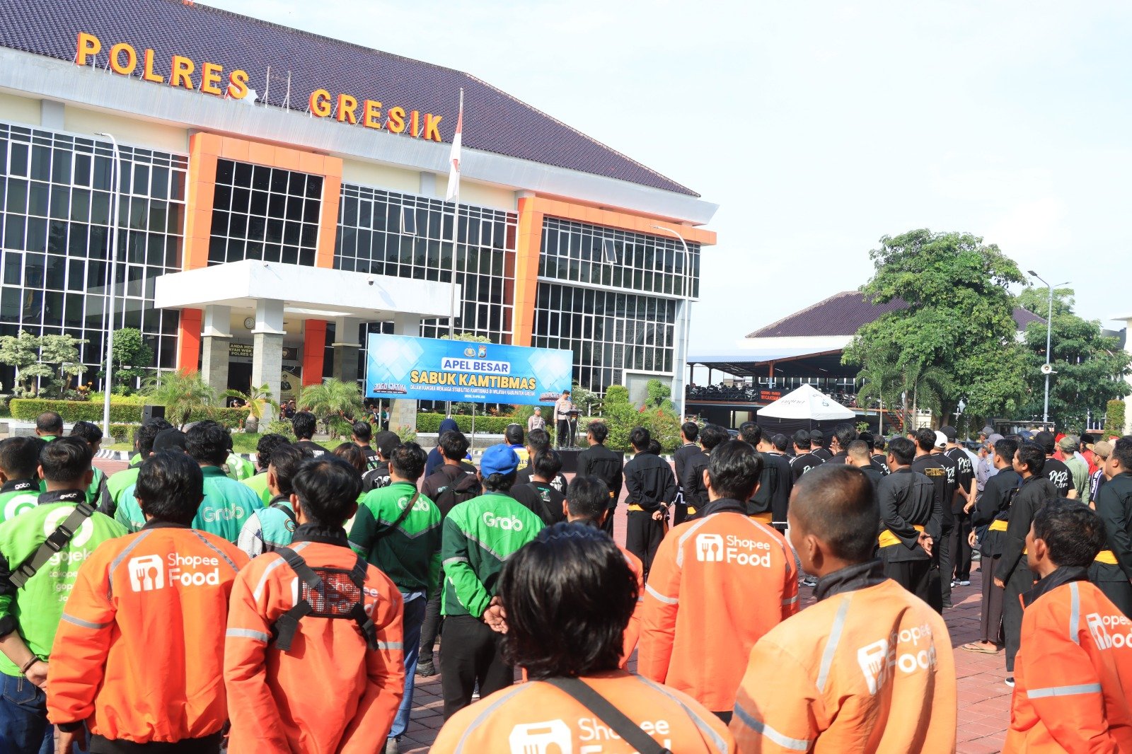 Kapolres Gresik Pimpin Apel Besar “Sabuk Kamtibmas”, Perkuat Sinergi Demi Stabilitas Wilayah