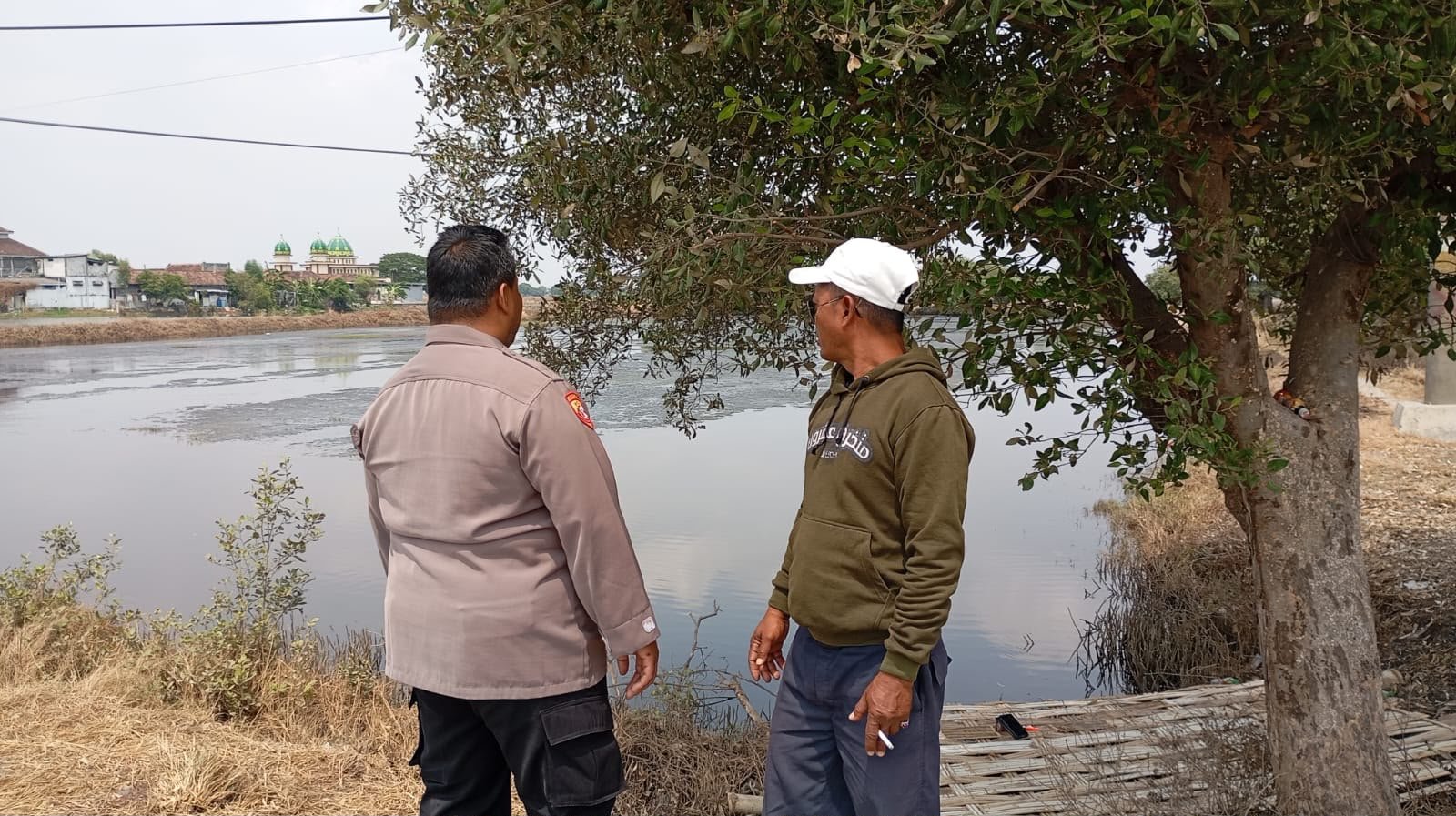 Sinergi Polri dan Masyarakat, Polsek Duduksampeyan Dorong Pengembangan Tambak Ikan
